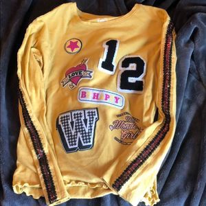 Girls long sleeved tee